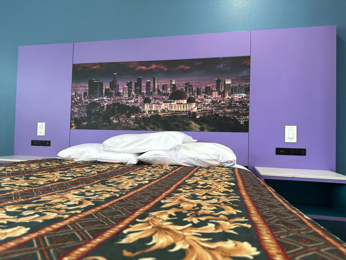 Standard Queen Room image at Fountain Inn Motel